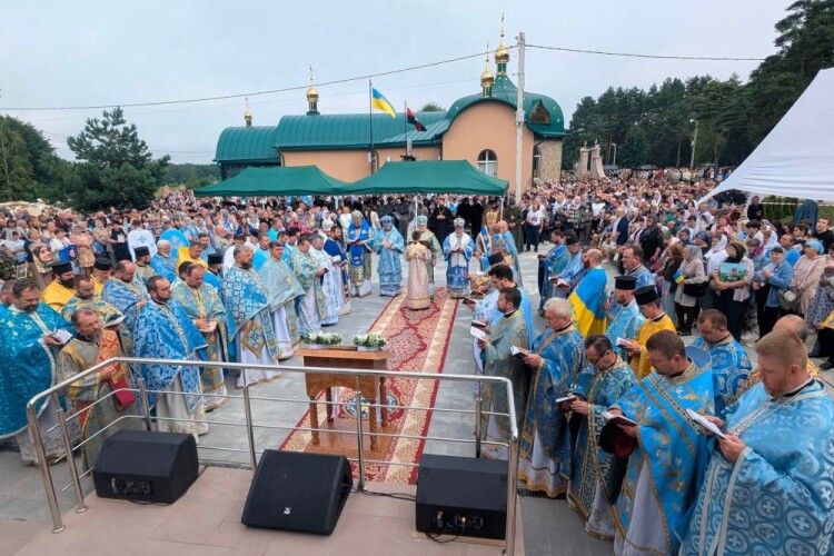 Представники Волинської єпархії – на Всеукраїнській прощі в Лішні