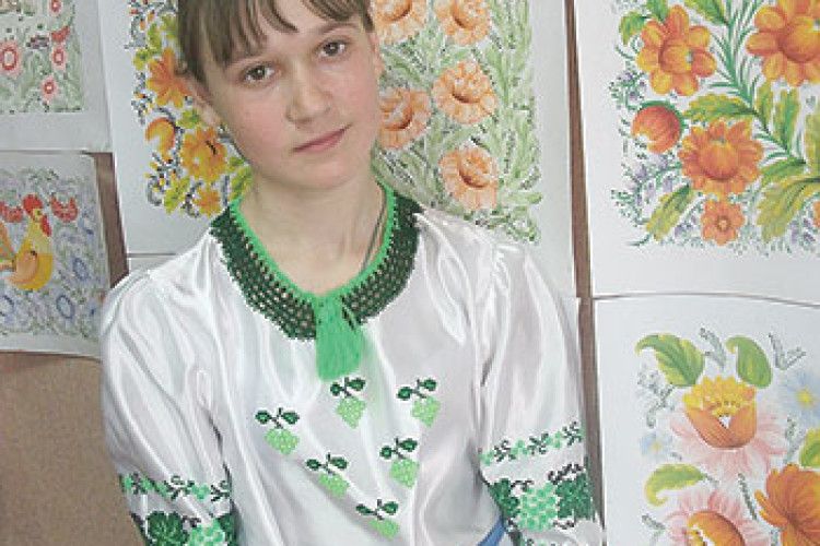 ПЕТРИКІВСЬКИЙ РОЗПИС — НА ВОЛИНСЬКІЙ ХАТІ