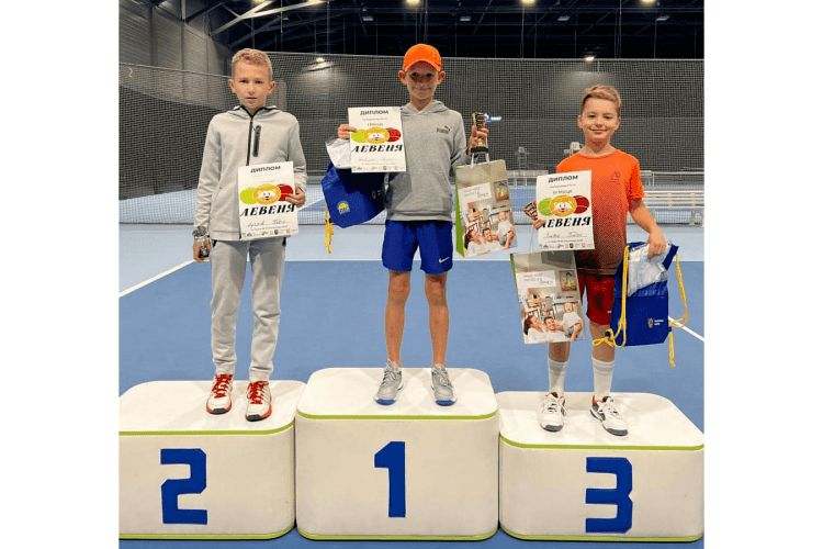 Юний волинянин став переможцем турніру з тенісу 