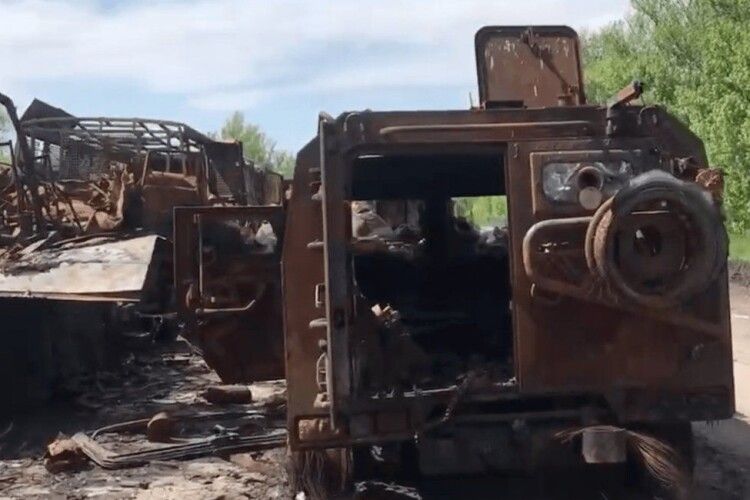 ЗСУ покарали колону росгвардійців, яка їхала «воювати» з мирним населенням