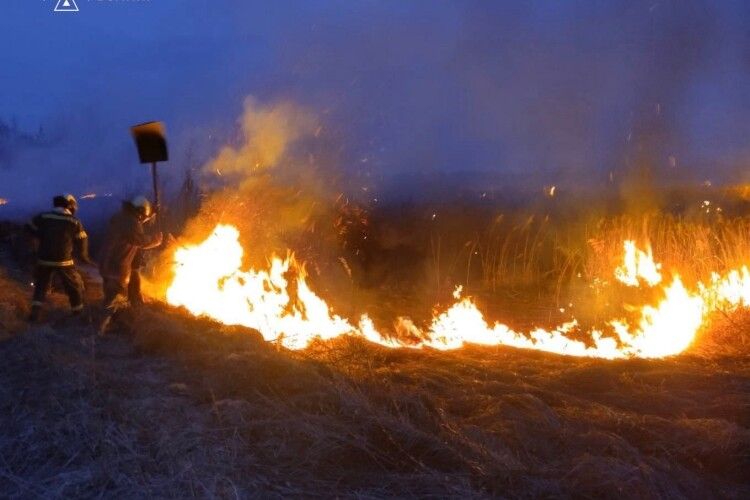 Волинь палає і без путінських ракет: полум’я наближається до житлових будинків