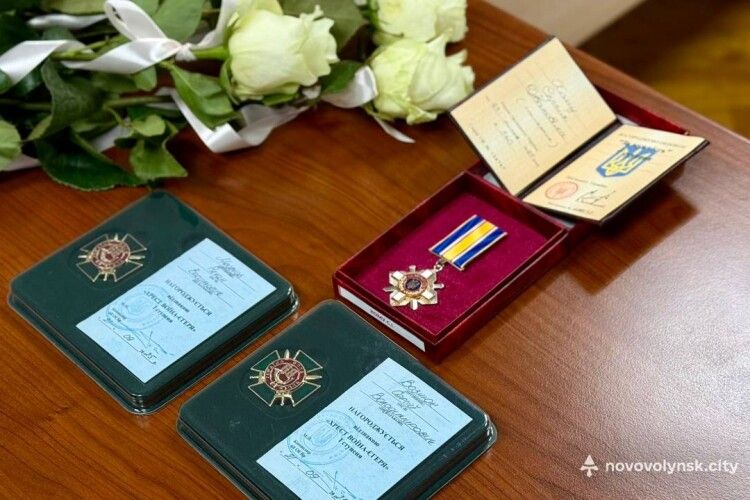 Трьох полеглих Героїв з Волині відзначено державними та військовими нагородами