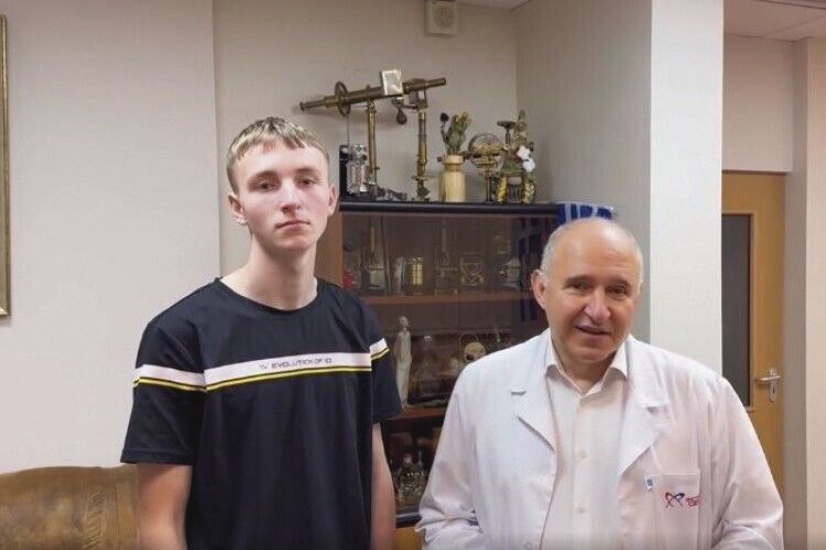 Десятикласник із Любешівщини з пересадженим серцем мріє стати лікарем 