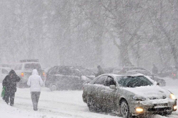 Завтра Волинь засипле снігом