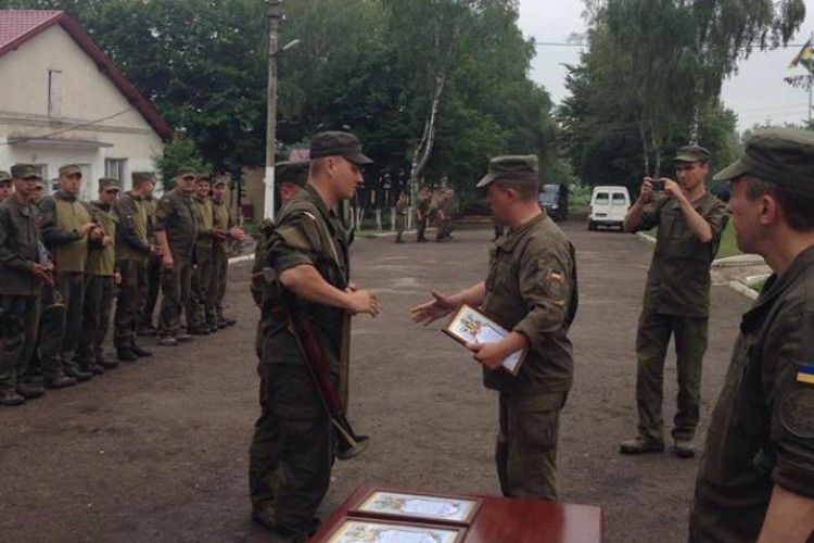 Луцькі гвардійці показали високий рівень підготовки на змаганнях