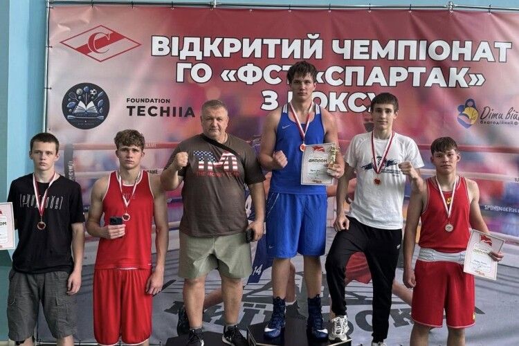 Волинські боксери здобули п'ять нагород на всеукраїнському чемпіонаті 