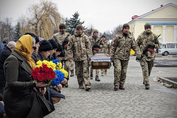 Ковель попрощався із загиблим Героєм Олександром Тужиловим