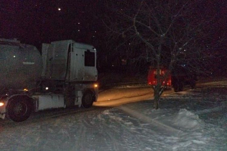 У снігових заметах найчастіше застрягали на трасі Рівне-Луцьк