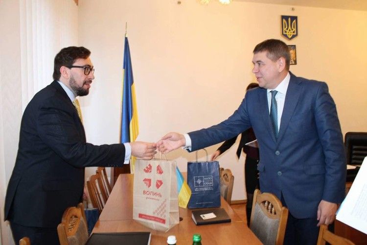 Волинь відвідав голова Представництва НАТО в Україні