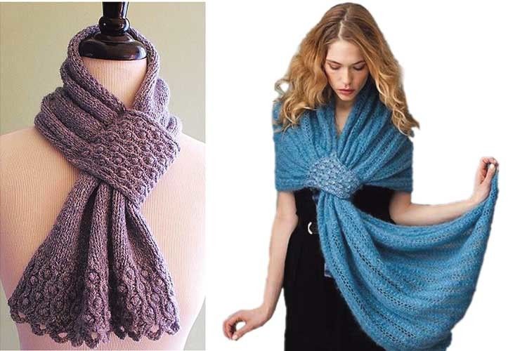 Оригінальний шарф: тепло, стильно і зовсім просто!