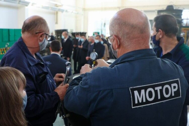Луцький «Мотор» – конкурентоспроможний на світовому рівні, – Прем’єр-міністр (Фото)
