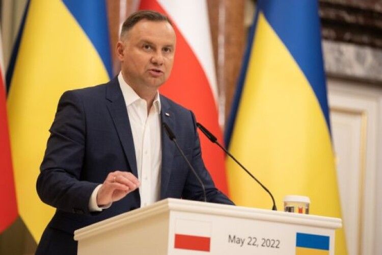 Дуда починає тур країнами ЄС, щоб переконати зробити Україну кандидатом
