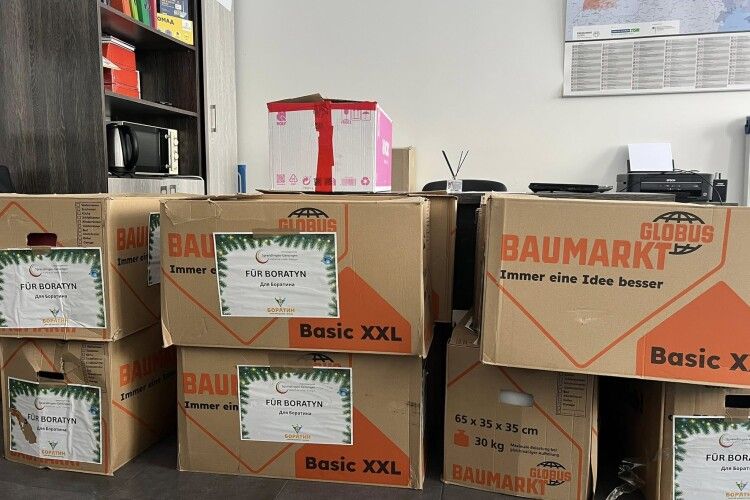 Із Німеччини громада-партнерка передала подарунки юним волинянам