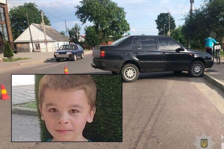 На Волині помер 7-річний хлопчик, який перебігав дорогу поза переходом і потрапив під автомобіль