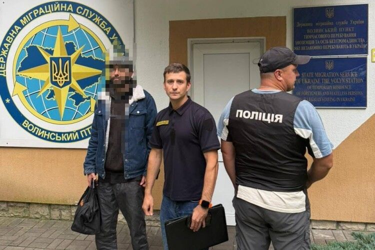 На Волині затримали іноземця, який роками ховався від міграційної служби