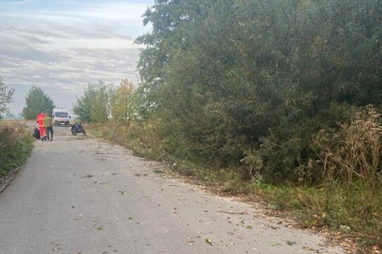 У Луцькому районі загинув 15-річний керманич двоколісного