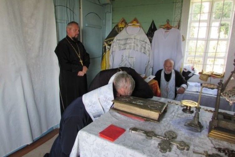 У Свято-Преображенському храмі села Жуківець посповідались священики Горохівського благочиння