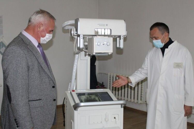 У нововолинській міській лікарні встановили два рентгенапарати