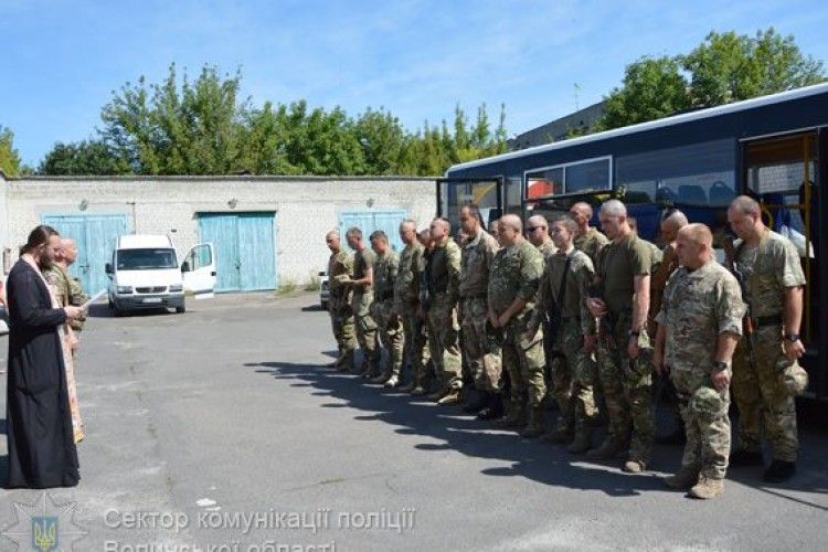 Кількадесят бійців «Світязя» вирушили в зону АТО