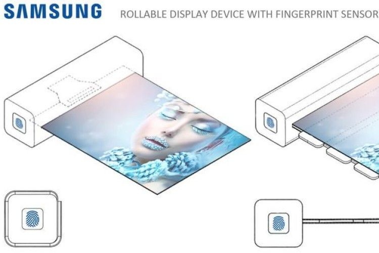 Компанія Samsung запатентувала пристрій із гнучким екраном