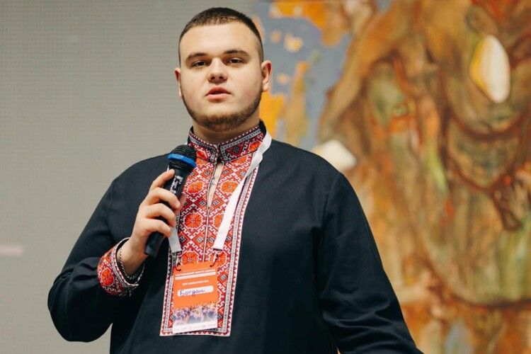 Голова Молодіжної ради Волині став лауреатом Премії Кабінету Міністрів України 