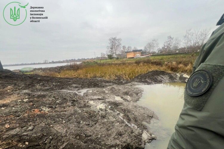 У заказнику на Волині незаконно звели греблю