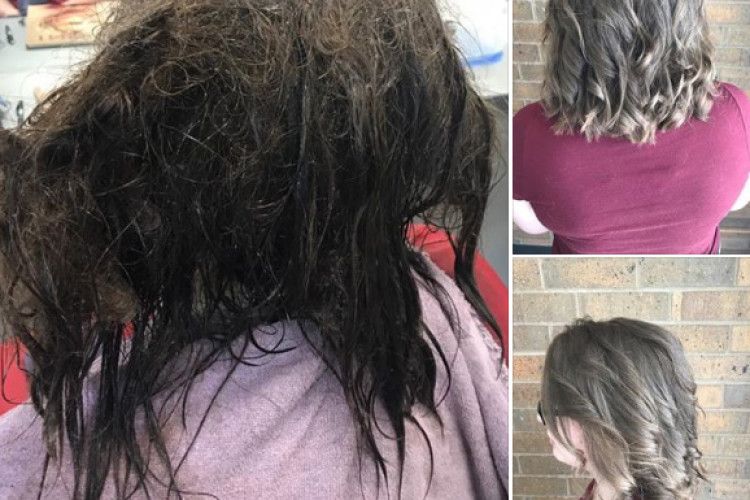 Скуйовджене за час депресії волосся 16-річній дівчині перукар розчісувала більше двох днів (фото)