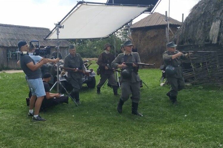 У селі під Луцьком знімають документальну стрічку (Відео)