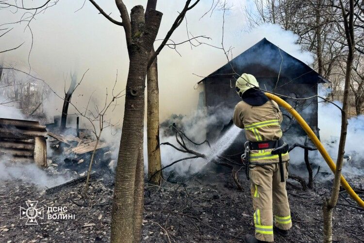 Волинь палає у вогні: тільки за добу 8 пожеж через людську недбалість