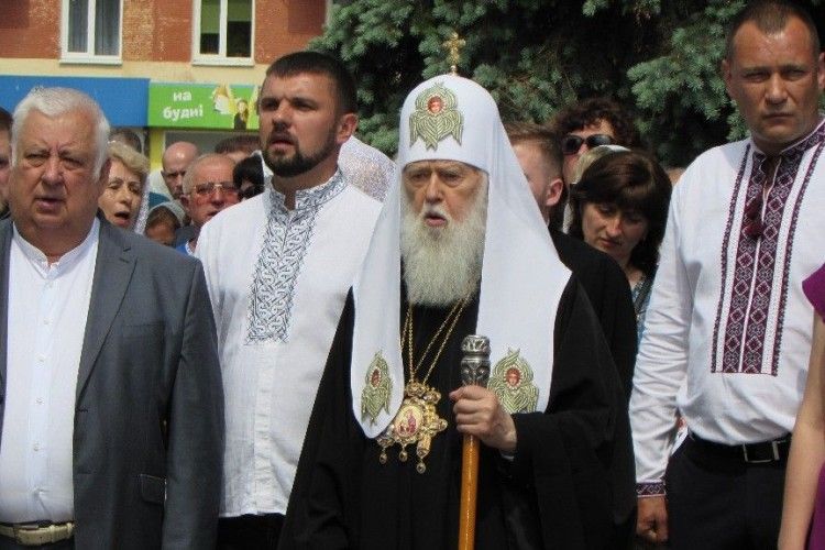 Глава УПЦ КП Філарет: «Ми хочемо, щоб українська церква була єдиною, міцною основою нашої української держави»
