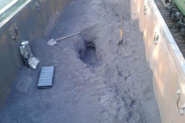 На Волині серед руди в поїзді собака «винюхав» дві тисячі пачок сигарет (фото)