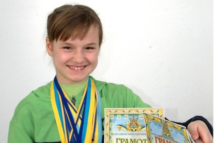 Маневичанка – єдина дівчинка з-поміж двох сотень футболістів Чемпіонату 