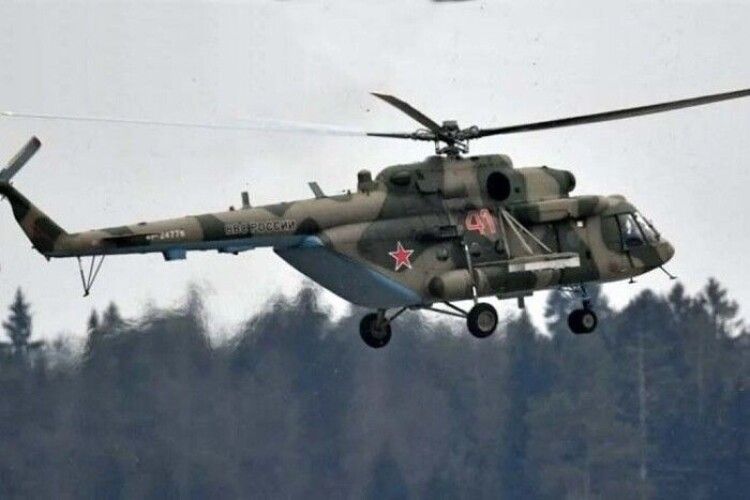 На росії розбився урядовий вертоліт Мі-8