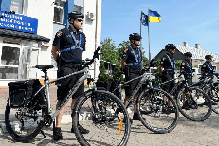 В обласному центрі Волині на допомогу поспішає велопатруль