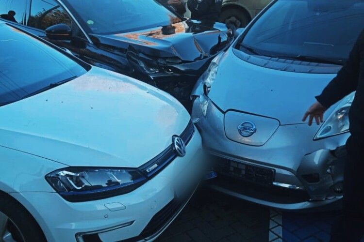 У Луцьку сталася ДТП за участю кількох автомобілів