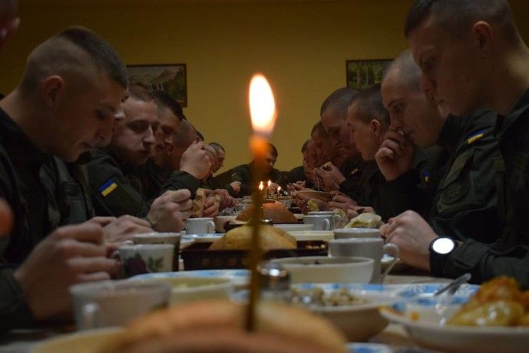 Влаштували Святвечір і для луцьких гвардійців