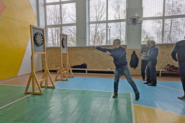 На Волині відбувся Фестиваль з дартсу для учасників бойових дій