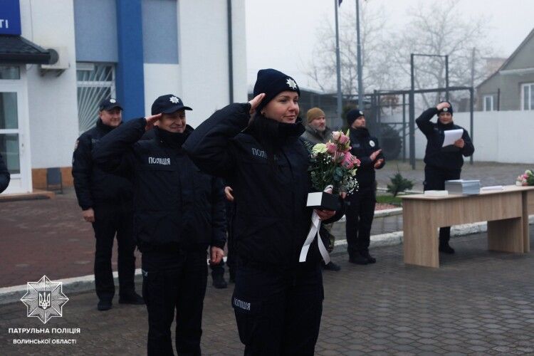 Волинських патрульних нагородили з нагоди 10-ї річниці створення підрозділу