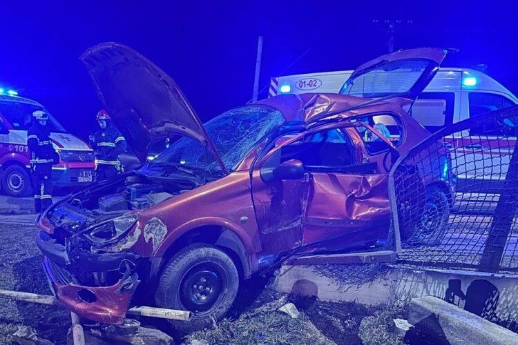 У селі поблизу Луцька сталася автопригода