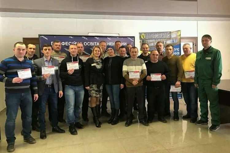 Оваднівські майстри отримали сертифікати