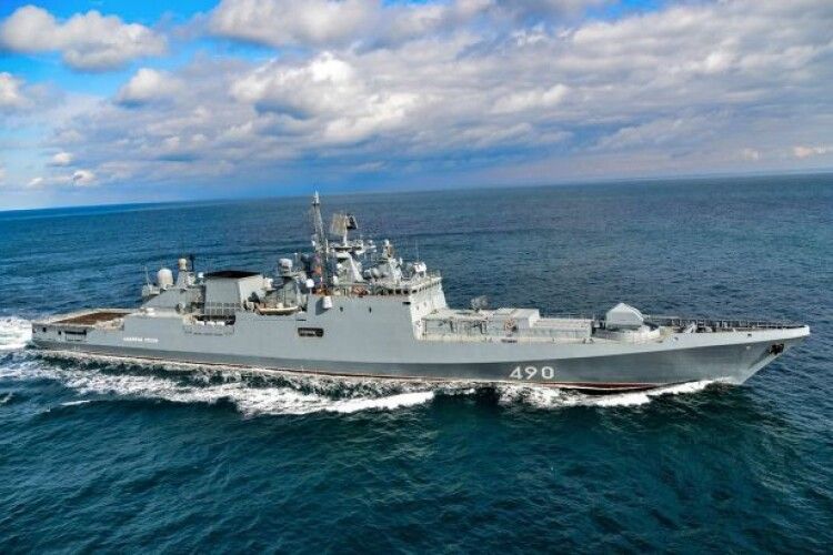 По російському фрегату «Адмірал Ессен» українці влупили «Нептуном»