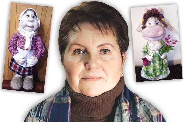 Надія Куницька своїми руками створила фабрику ляльок