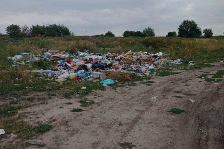 У громаді на Волині виявили 15 стихійних сміттєзвалищ