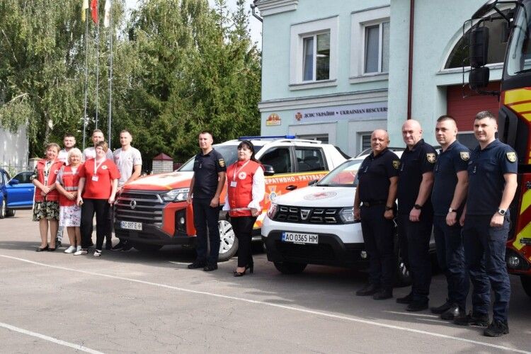 Волинські рятувальники та Червоний Хрест допомагатимуть один одному