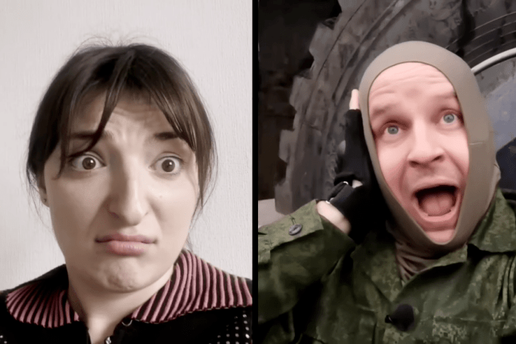 «Щось в бакалеї взяти тобі? Ми просто «Бакалію» якусь пробігаємо»: «Квартал 95» висміяв окупантів (Відео)