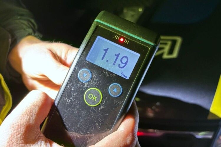 На Волині упіймали нетверезого 19-річного водія, який ніколи не отримував прав