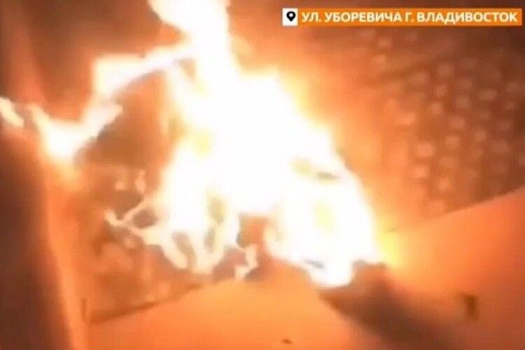 На росії підпалили військкомат - уже 18-й з початку війни (Відео)