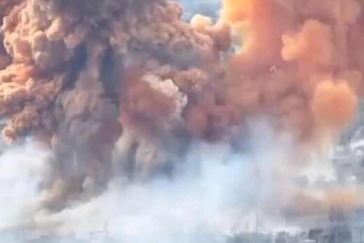 З’явилося відео хімічної атаки на Луганщині