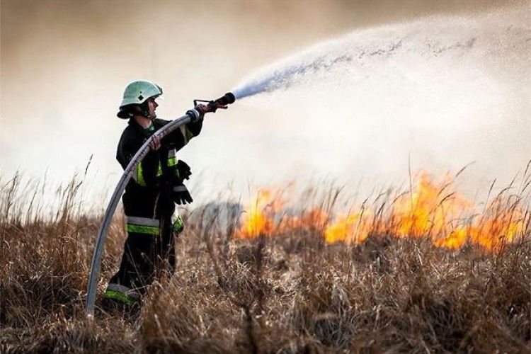В Україні надзвичайний рівень пожежної небезпеки