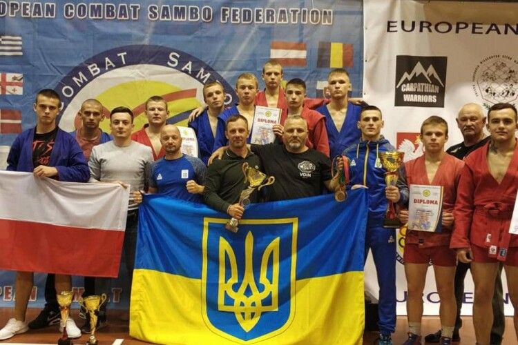 Любешівчани стали чемпіонами Європи з бойового самбо